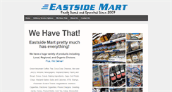 Desktop Screenshot of eastsidemart.com